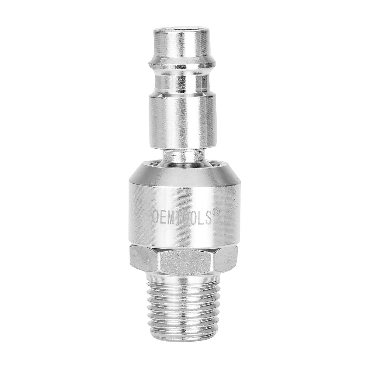 OEMTOOLS 26130 High Flow Swivel Plug, 1/4in. MNPT Additional Image 1