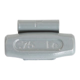 OEMTOOLS 23224 0.75 Oz. P Style Steel Wheel Weight - 1 Box of 25 Main Image