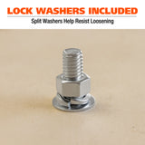 GreatNeck 68234 255-Piece Nut and Bolt Assortment, SAE, Silver Additional Image 4