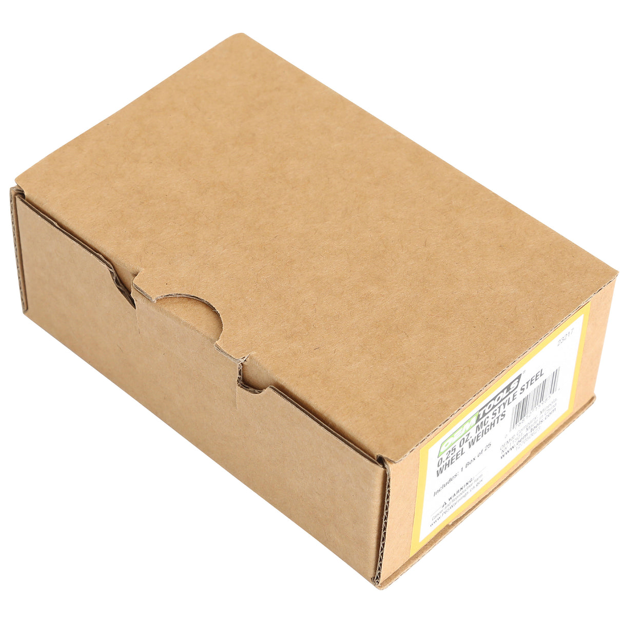OEMTOOLS 23217 0.25 Oz. MC Style Steel Wheel Weight - 1 Box of 25 Additional Image 7