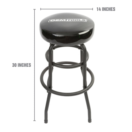 OEMTOOLS 24910 Garage Shop Counter Stool Additional Image 1