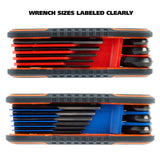 GreatNeck 74205 2-Piece Folding Hex Key Set Additional Image 4