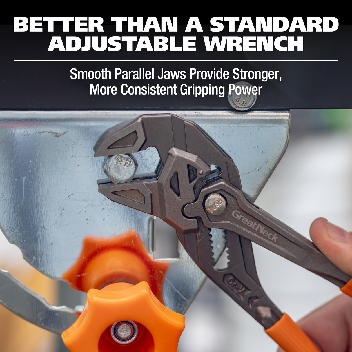 GreatNeck 68403 7in. Pliers Wrench Additional Image 8