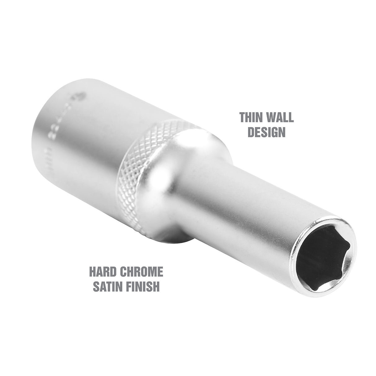 OEMTOOLS 22440 1/2 Inch Drive 6 Pt. Deep Wall Socket (10 mm) Additional Image 2