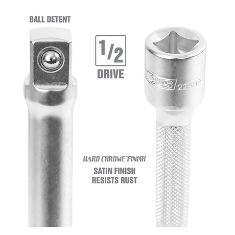 OEMTOOLS 22502 1/2 Inch Drive Extension (10 Inch) Additional Image 2