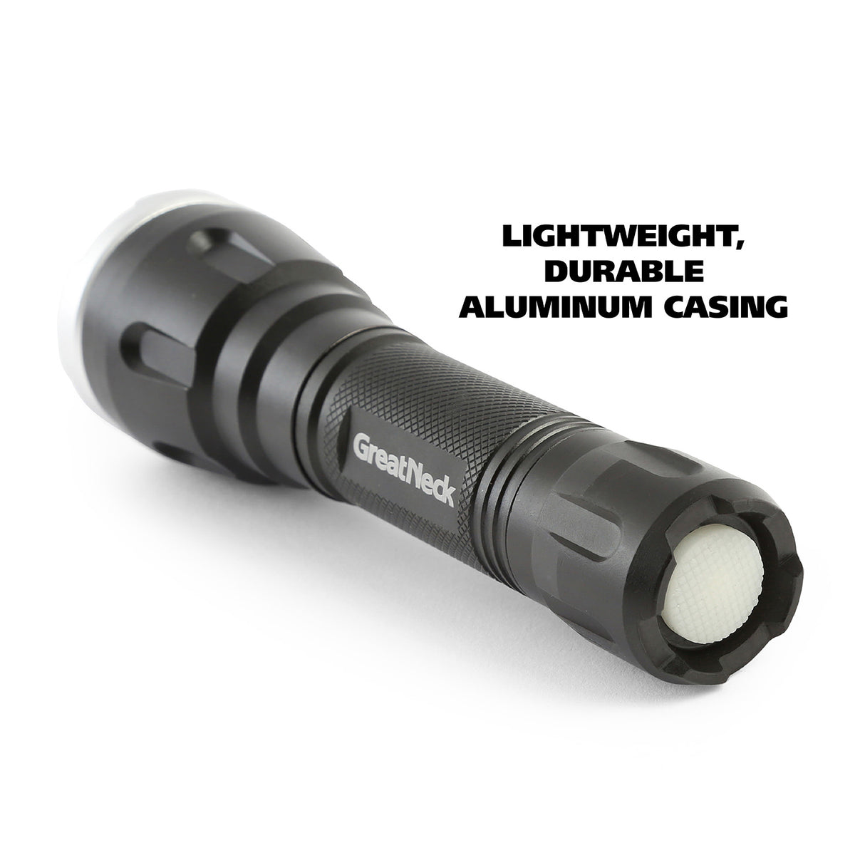 GreatNeck 74219 500 Lumen Tactical LED Flashlight Additional Image 3