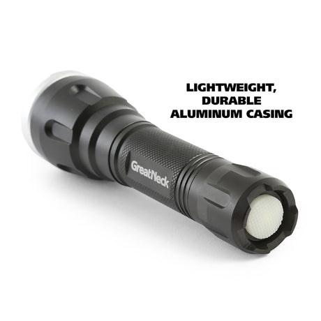 GreatNeck 74219 500 Lumen Tactical LED Flashlight Additional Image 3