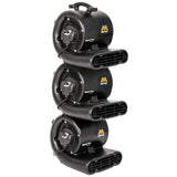 Mi-T-M FAN-10F0M Work Pro® Series Air Mover 3-Speed Fan Additional Image 4