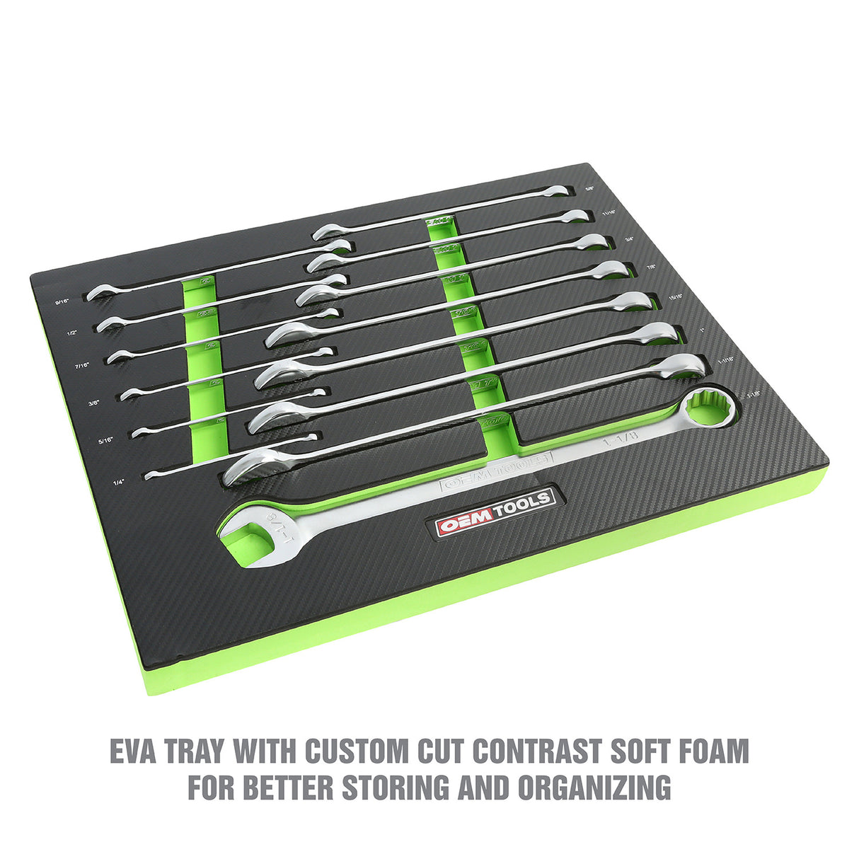 OEMTOOLS 23993 14 Piece Combo Wrench Set (SAE) Additional Image 1