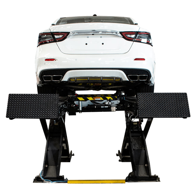 Challenger Lifts SX14-ER 14,000 Lb. Scissor Lift with Extended Approach Ramps Main Image