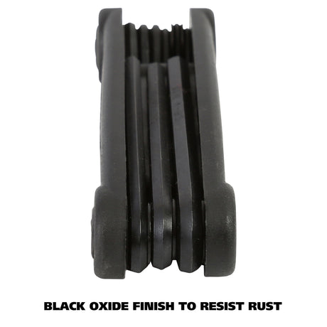 GreatNeck HEK9C Folding Hex Key Set (9 Piece SAE) Additional Image 4