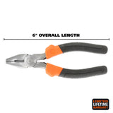 GreatNeck E6C Linesman Pliers (6 Inch) Additional Image 1