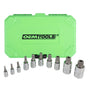 OEMTOOLS 22711 10 Piece Long Triple Square Bit Socket Set Main Image
