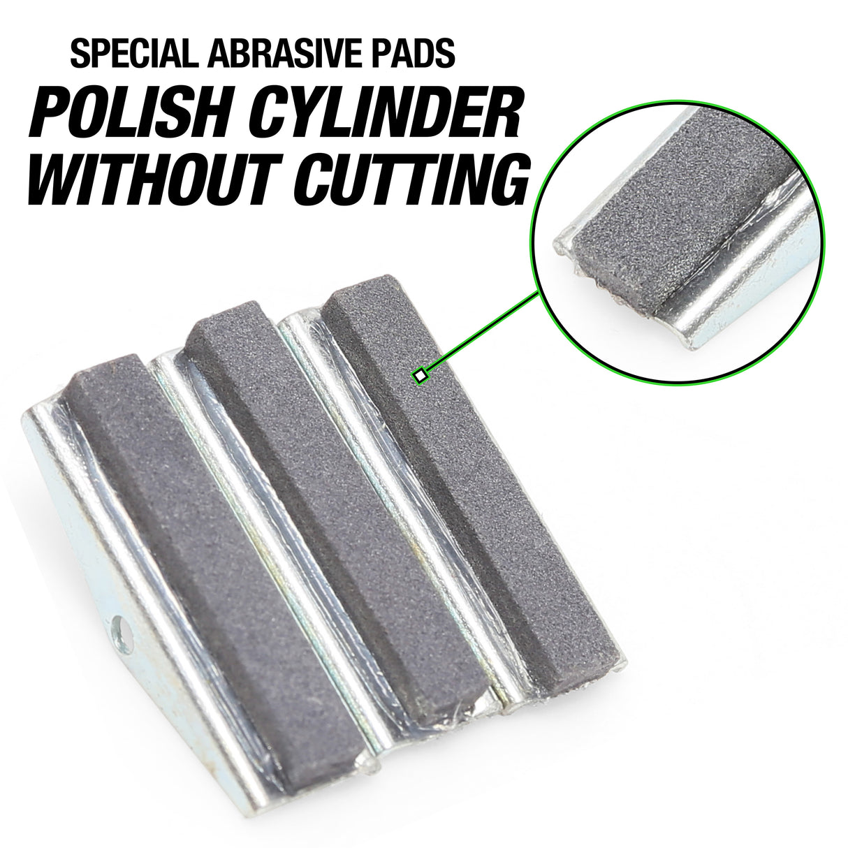 OEMTOOLS 2528F Brake Hone Replacement Stone Set (1-1/8in.) Additional Image 1