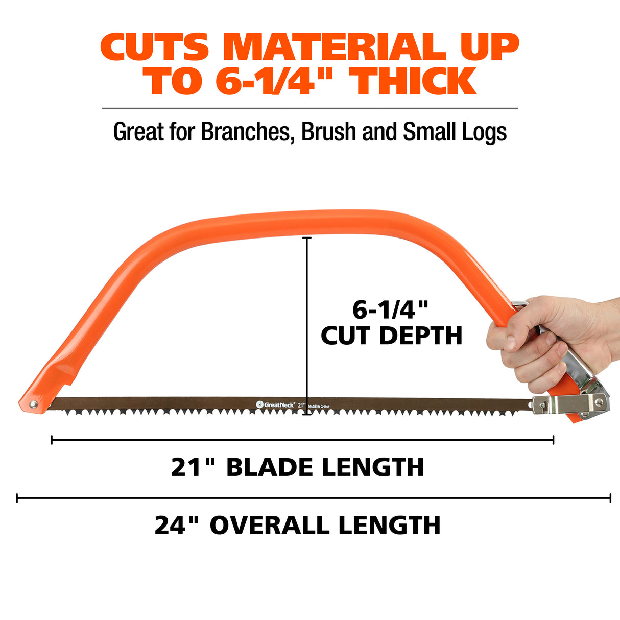 GreatNeck BB21 Bow Saw (21-Inch) Additional Image 5