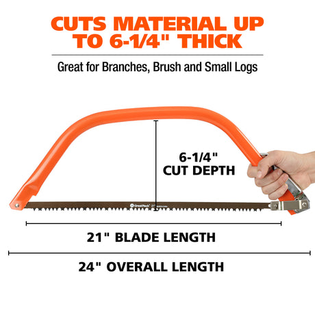 GreatNeck BB21 Bow Saw (21-Inch) Additional Image 5