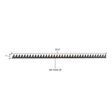 OEMTOOLS 22218 35 Wrench Organizing Rails Additional Image 1