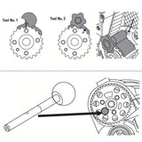 OEMTOOLS 27402 Engine Timing Tool Set for VAG Additional Image 4
