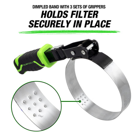 OEMTOOLS 87111 Professional Swivel Oil Filter Wrench (2-3/8in. - 2-7/8in.) Additional Image 2