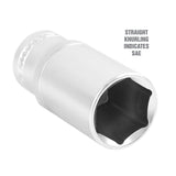 OEMTOOLS 22962 22 Pc. 3/8in. Drive SAE Socket Set Additional Image 4