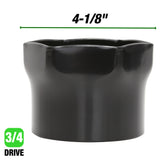 OEMTOOLS 25483 4-1/8 Inch Truck Wheel Bearing Locknut Socket Additional Image 3