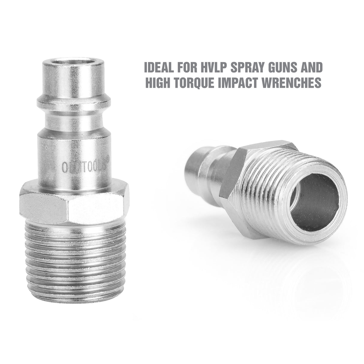 OEMTOOLS 26133 High Flow 7 Piece Coupler & Plug Kit, 1/4in. Body, 3/8in. NPT Additional Image 5