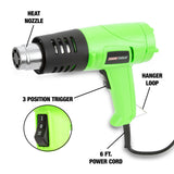 OEMTOOLS 24665 Dual Temp Heat Gun Additional Image 2