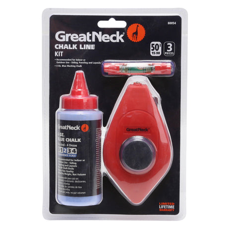 GreatNeck 80054 3 Piece Chalk Line Set Additional Image 6