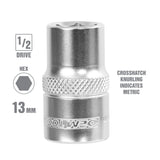 OEMTOOLS 22393 13 mm 1/2 Inch Drive Socket Additional Image 1