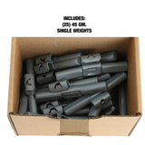 OEMTOOLS 23274 45 gm. FN Style Steel Wheel Weight - 1 Box of 25 Additional Image 4