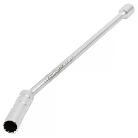 OEMTOOLS 22813 3/8 Drive x 14 mm 12 pt. Thin Wall Spark Plug Socket (12in. Extension) Main Image