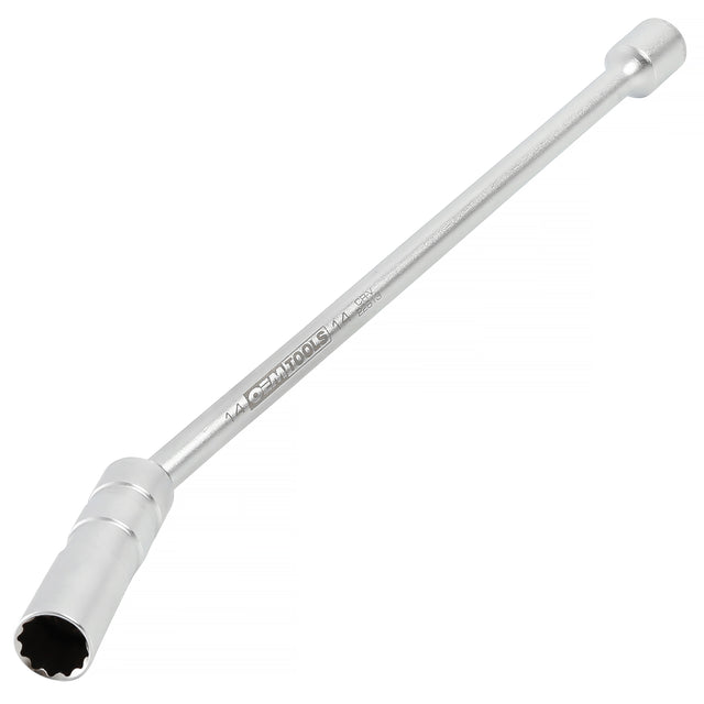 OEMTOOLS 22813 3/8 Drive x 14 mm 12 pt. Thin Wall Spark Plug Socket (12in. Extension) Main Image