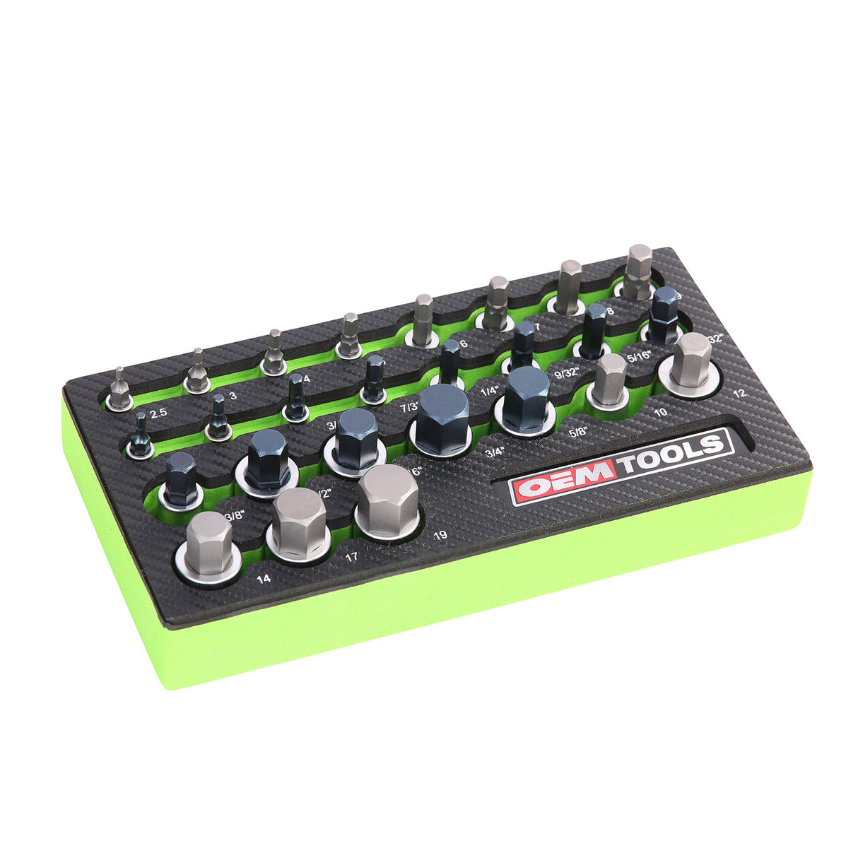 OEMTOOLS 23990 26 Piece Master Hex Bit Set Main Image