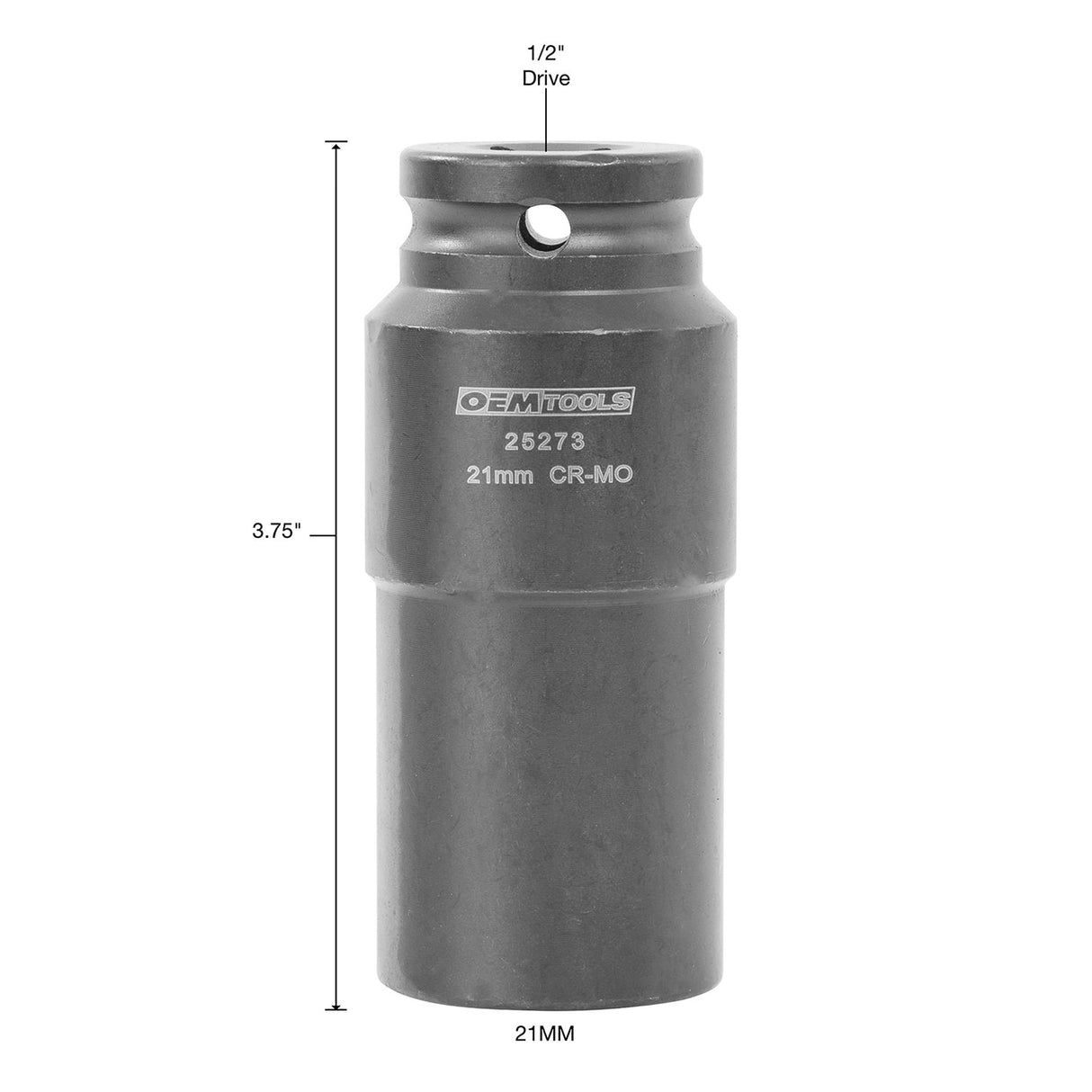 OEMTOOLS 25273 21mm Crank Bolt Socket Additional Image 1