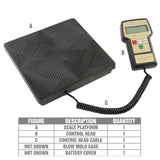 OEMTOOLS 24560 Digital Refrigerant Scale (240 Lb. Capacity) Additional Image 2