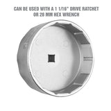 OEMTOOLS 87134 84 mm Chrysler Filter Wrench Additional Image 3