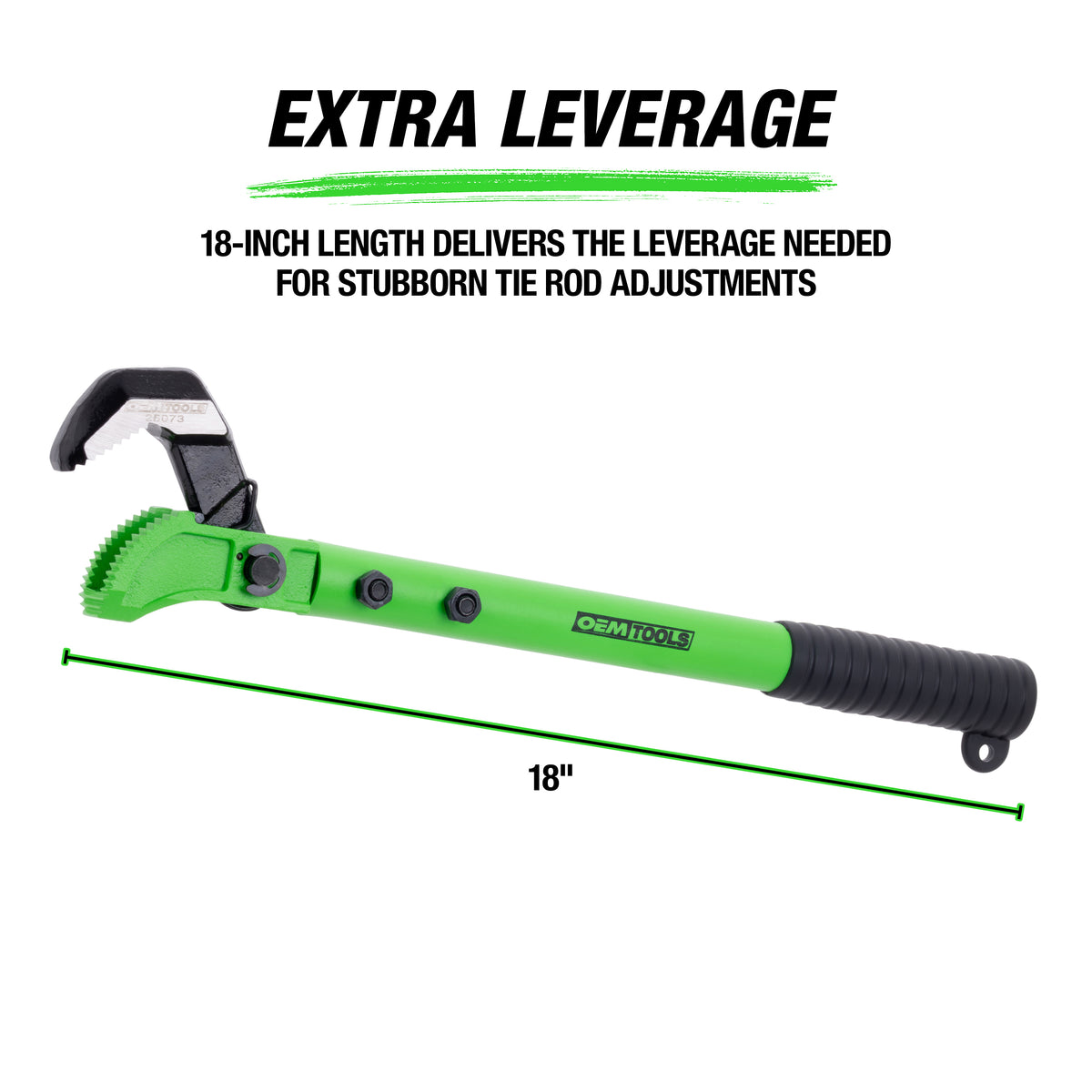 OEMTOOLS 26073 Auto-Adjusting Tie Rod Adjustment Wrench Additional Image 3