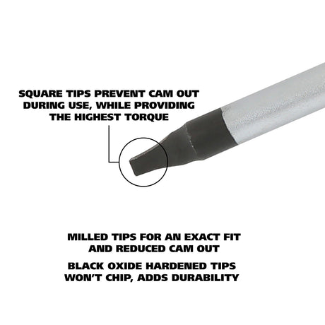 GreatNeck 73332 #3 x 4 Inch Round Shank Screwdriver Additional Image 2