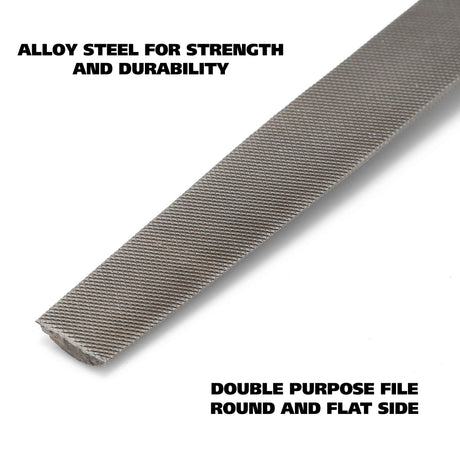GreatNeck HHR10C Half Round File (10 Inch) Additional Image 2