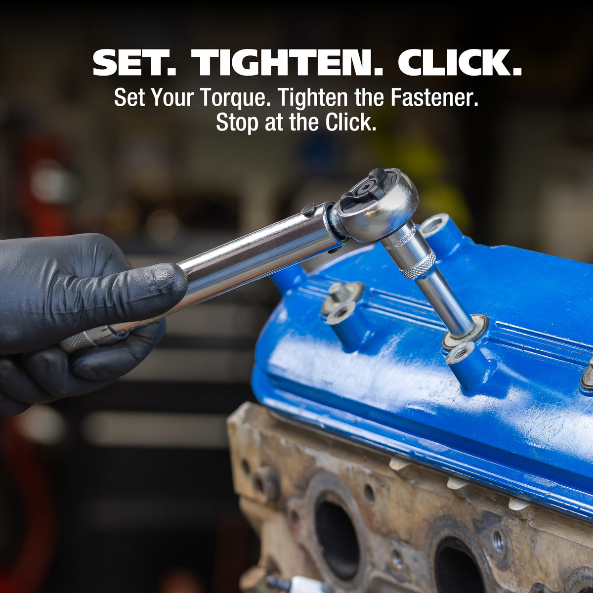 GreatNeck MATW1 3/8 Drive Click Style Torque Wrench (120-960 In/Lb.) Additional Image 2