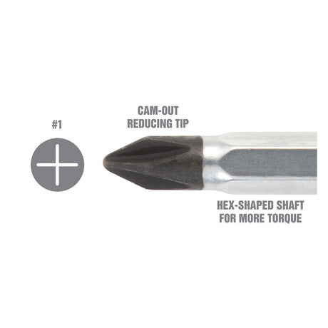 OEMTOOLS 22571 3 Inch #1 Phillips Screwdriver Additional Image 2
