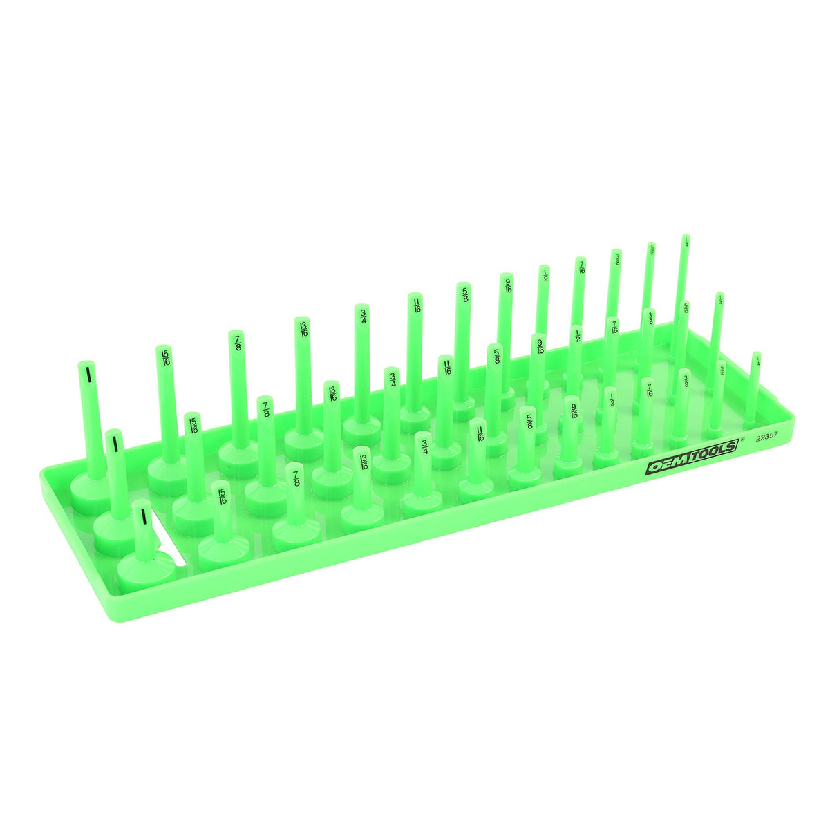 OEMTOOLS 22357 3 Post Socket Tray - 3/8in. Drive (SAE) Main Image