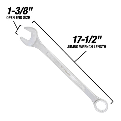OEMTOOLS 22106 1-3/8in. Jumbo Combination Wrench Additional Image 2