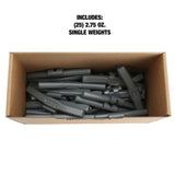 OEMTOOLS 23237 2.75 Oz. P Style Steel Wheel Weight- 1 Box of 25 Additional Image 4