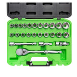 OEMTOOLS 23995 26 Piece 1/2in. Drive Ratchet and Socket Set Additional Image 1