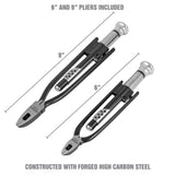 OEMTOOLS 22663 6 and 9 Inch Reversible Wire Twister Pliers with Wire Additional Image 4