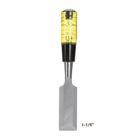 Buck Brothers 120107BC Professional 1-1/4 x 5 Inch Wood Chisel Additional Image 1