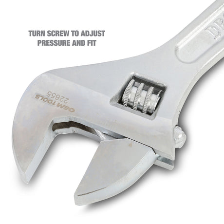 OEMTOOLS 22655 15 Inch Adjustable Wrench Additional Image 3