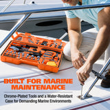 GreatNeck MS125 125 Pc Mariner's Tool Set Additional Image 1