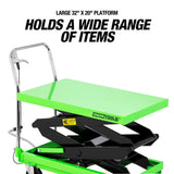 OEMTOOLS 24789 660 Lb. Double-Scissor Lifting Table Cart Additional Image 2